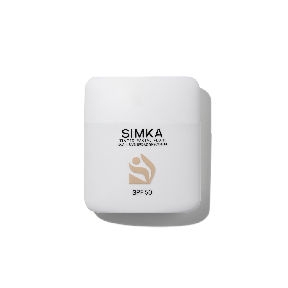 a white square container with a logo on it - the product
