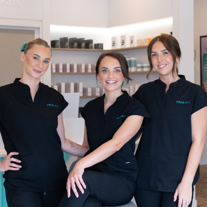 Three Face Fit therapists.